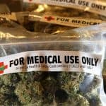 Medically regulated weed in bag